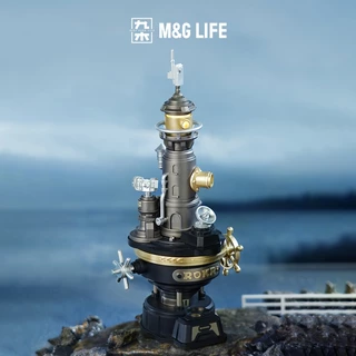 M&G LIFE x ROKR DIY Industrial City Series Injection Molding Assembly Model
