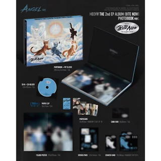 [PRE] MEOVV 🐈‍⬛ อัลบั้ม THE 2nd EP ALBUM [BITE NOW] 🖤 KITTY / PHOTOBOOK / MEOVV ver.