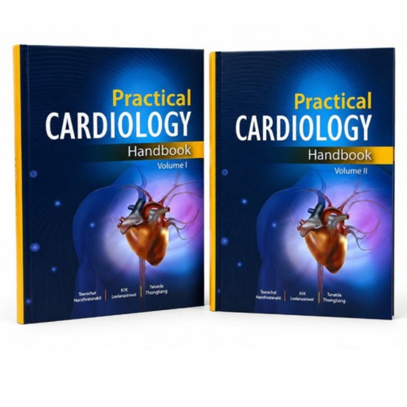 PRACTICAL CARDIOLOGY HANDBOOK (เล่ม 1-2) (9786166200478) c111 crma