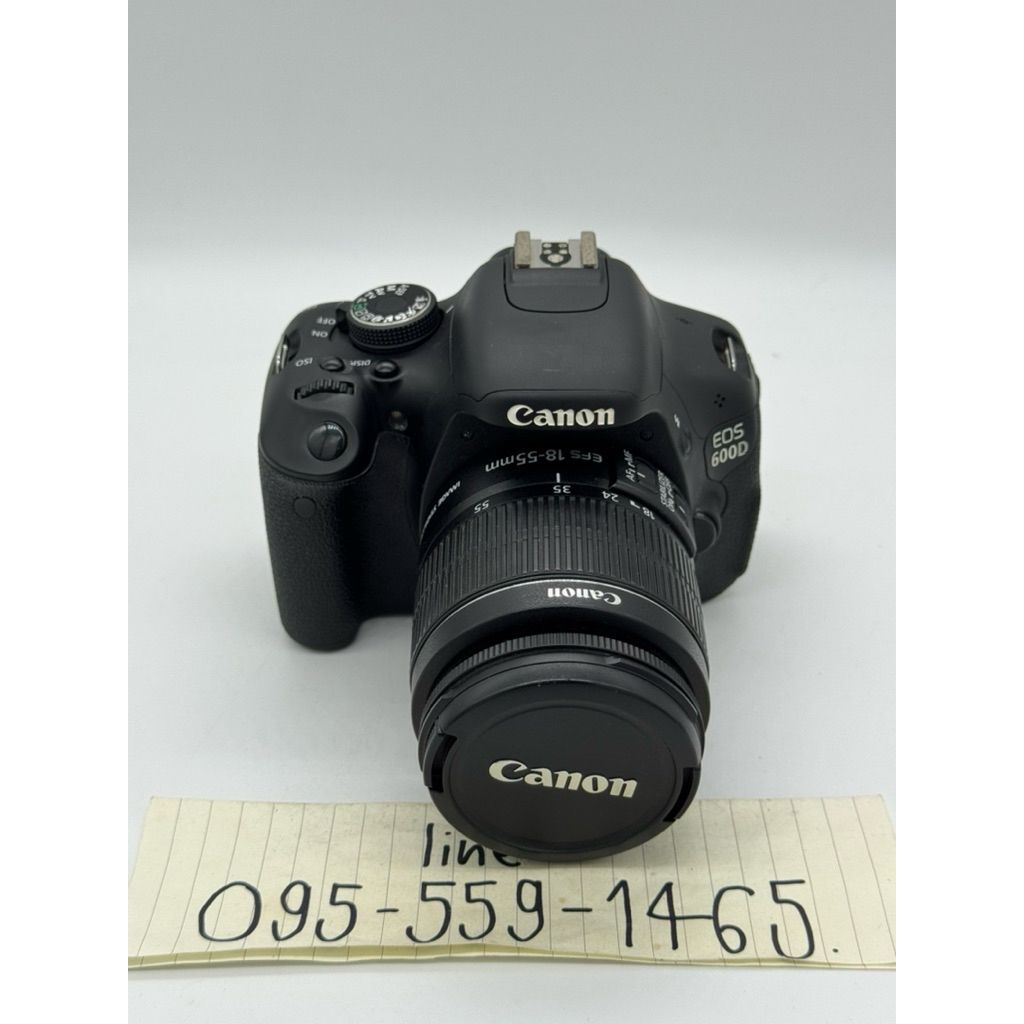 กล้อง Canon 600d ติดเลนส์ 18-55 is ii ชัตเตอร์ 2 หมื่น จอดึงออกมาได้