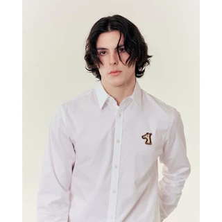 S26MD SMILEYHOUND RIBBON LOGO SHIRT