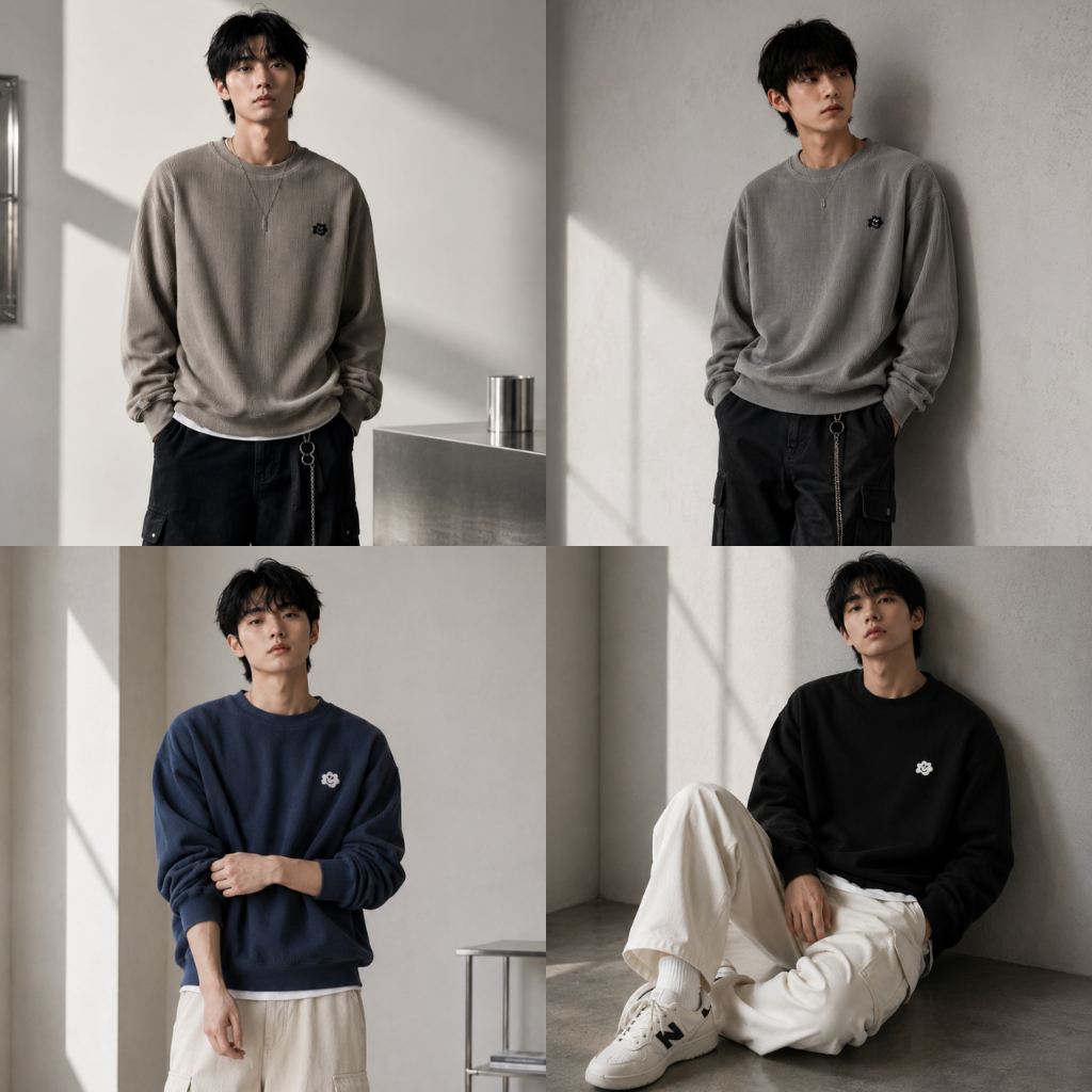 SO.ON : Sweater เสื้อสเวตเตอร์ รุ่น Ronan