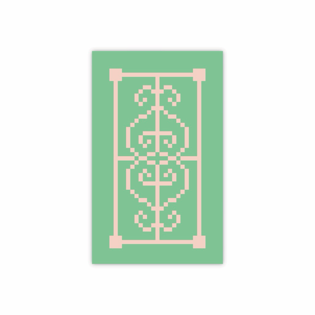 NHMC window pattern sticker