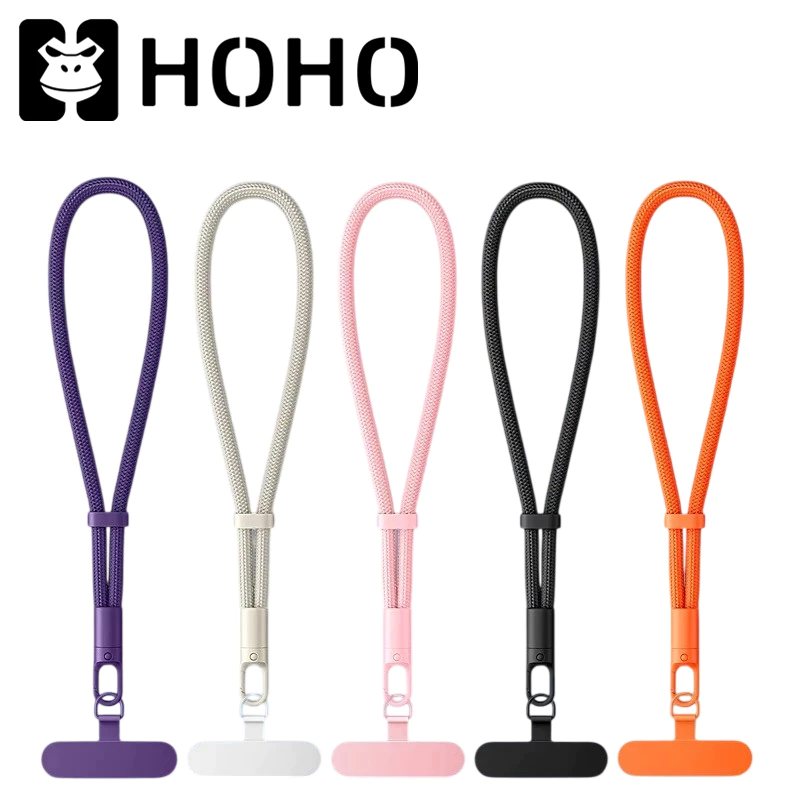 GZ สายคล้องมือถือรัดข้อมือ สายคล้องโทรศัทพ์ สายห้อยมือถือ 360° Rotation Adjustable Neck สายคล้องโทรศัพท์มือถือ