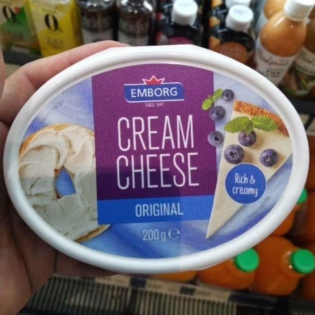 ecook​ เยอรมัน​ ครีมชีส​ herb C V​ emborg​ cream​ cheese​ herb 200g