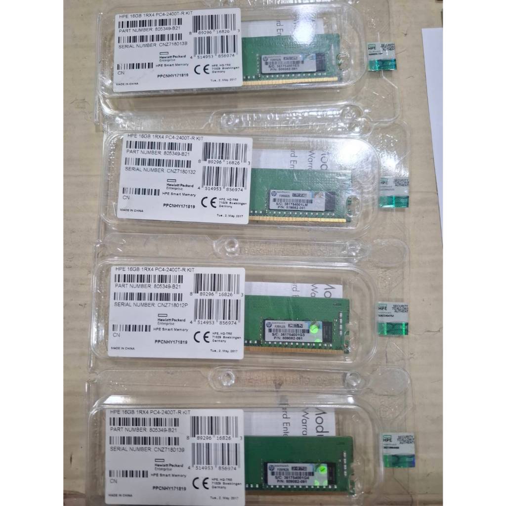ของใหม่ Ram Server แรม สำหรับ Server ECC DDR4 16GB 32GB BUS 2400T-R ประกันจากทางร้าน 3 เดือน