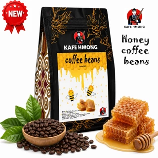 เมล็ดกาแฟคั่้ว Honey coffee beans 🌰🍫 กาแฟ คาราเมล ฮันนี่