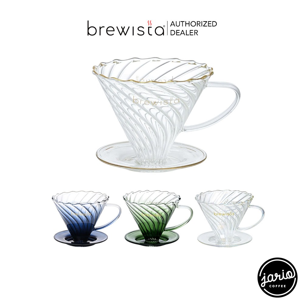 Jario x Brewista ดริปเปอร์แก้ว Tornado Brewista Glass Dripper