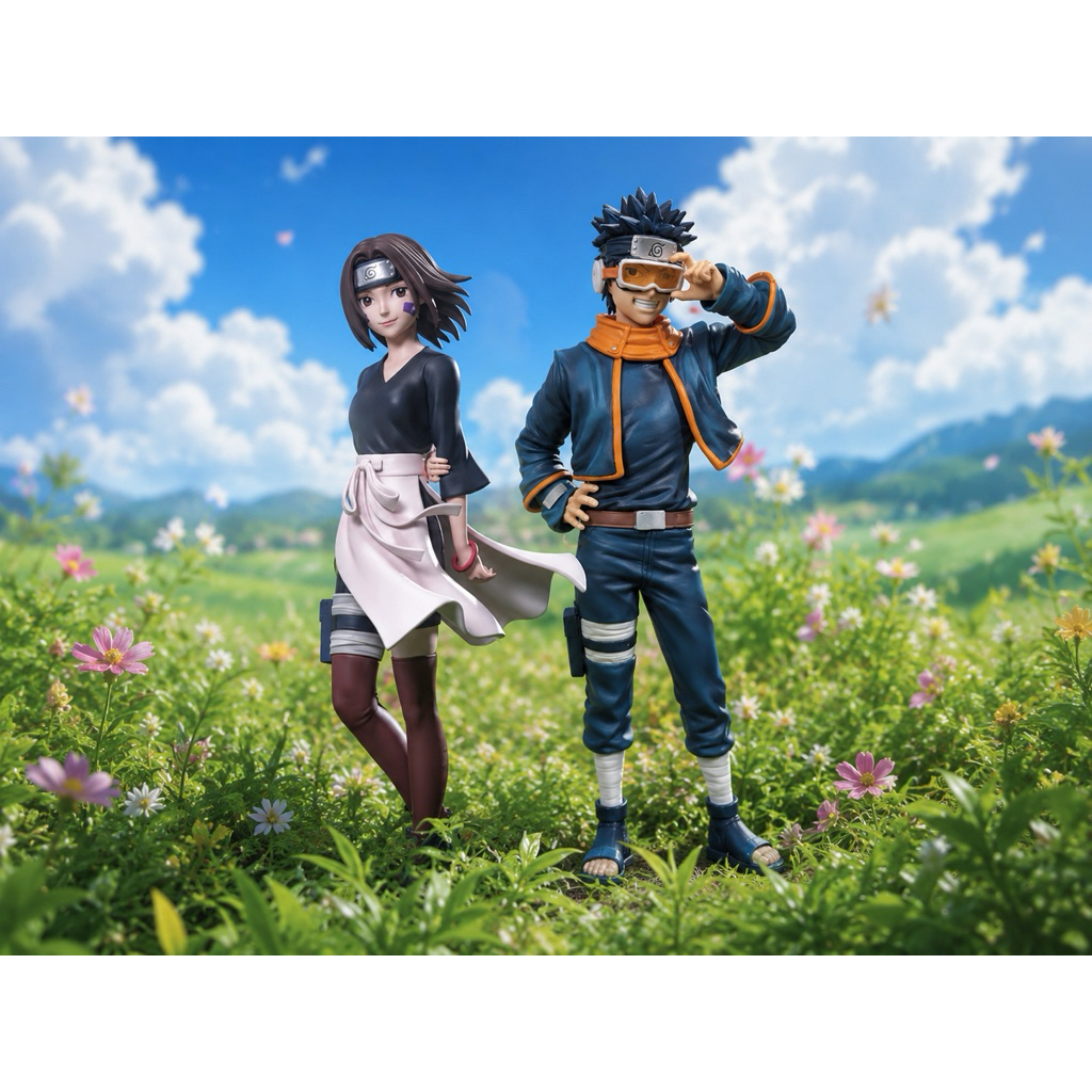(พร้อมส่งจากไทย) C4 Studio Re-Cast Obito & Rin