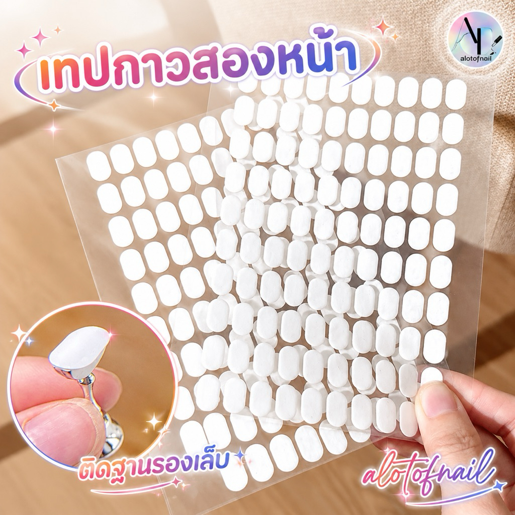 หมุดเทปกาวสองหน้า สำหรับติดม่านกันยุง