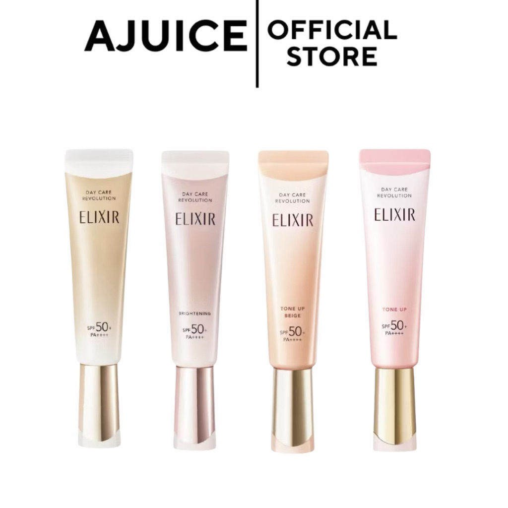 ส่งด่วน ฉลาก🇯🇵💚Shiseido ELIXIR อิลิคเซอร์ เดย์ แคร์ รีโวลูชั่น 35g
