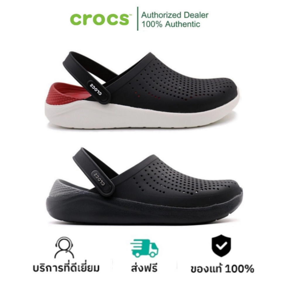 🏆ของแท้ 100%🏆Crocs LiteRide Clog 360 EVA ( Unisex ) เบา ใส่สบาย รองเท้าแตะชายหาดถ้ำลื่น