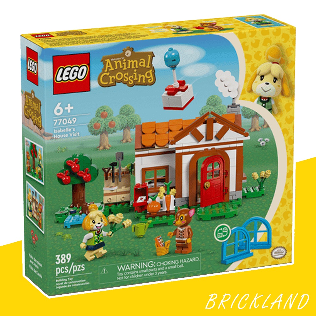 LEGO Animal Crossing 77049 Isabelle’s House Visit เลโก้ Animal Crossing ของแท้ ใหม่ พร้อมส่ง