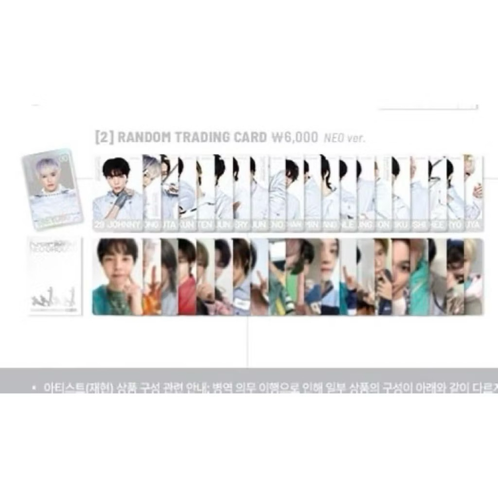 พร้อมส่ง TRADING NCT 10TH ANNIVERSARY [NCT 2026] POP UP : NEO GROUND