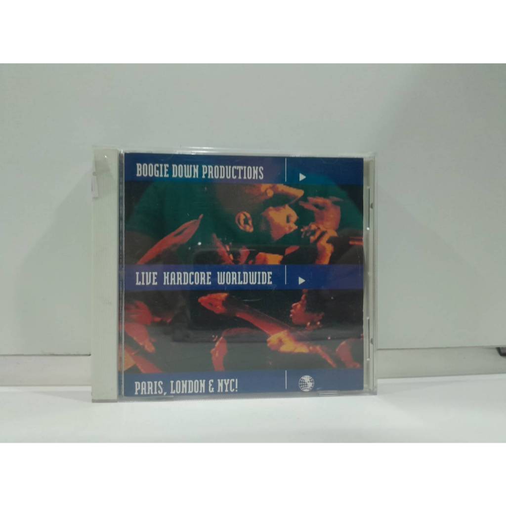 1  CD MUSIC ซีดีเพลงสากลนี่คืออัลบั้มเพลง Live Hardcore WorldwideBoogie Down Productions   (C12F9)