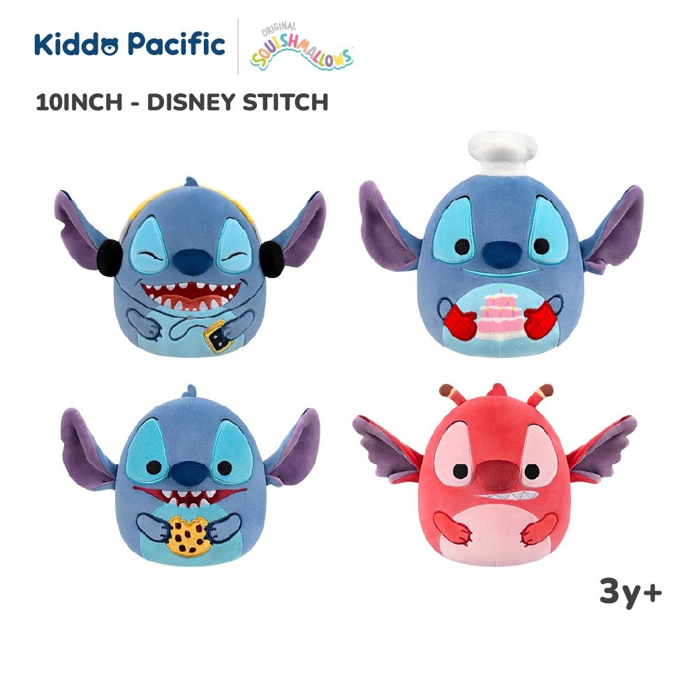 SQUISHMALLOWS 10" - DISNEY STITCH  MUSIC ของเล่นตุ๊กตา