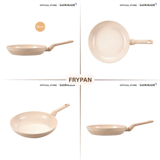 LocknLock กระทะเคลือบเซรามิกลายหินอ่อน รุ่น Marble Ceramic IH Cookware