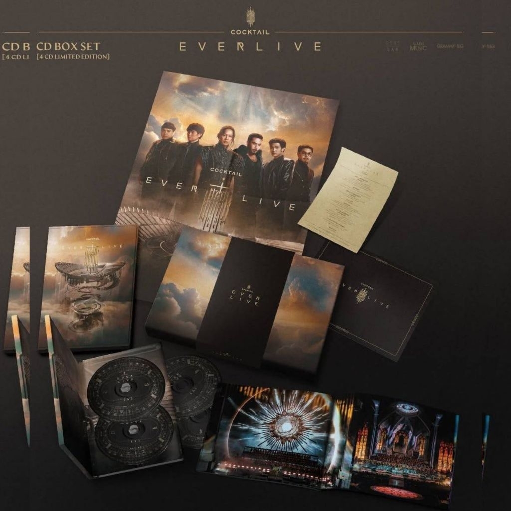 ■มือ1 CD COCKTAIL EVER LIVE ซีลสวย ไม่มีรอยขีดข่วน
