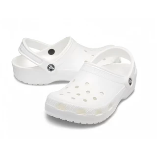 Crocs Classic Clog รองเท้าแตะ รองเท้าลำลองผู้ใหญ่.ที่มีอยู่ ขาว/ชมพู/เถ้าถ่าน/โบนไวท์/ดำ