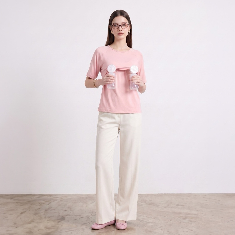 Nitan (นิทาน) เสื้อให้นม รุ่น Lupine Maternity and Nursing Top