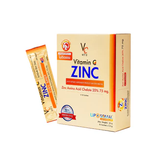 [เซ็ท 28 วัน] วิตซีซิงค์น้องฉัตร Vitamin C Zinc 3 กล่อง [ของแท้จากบริษัท 100%]