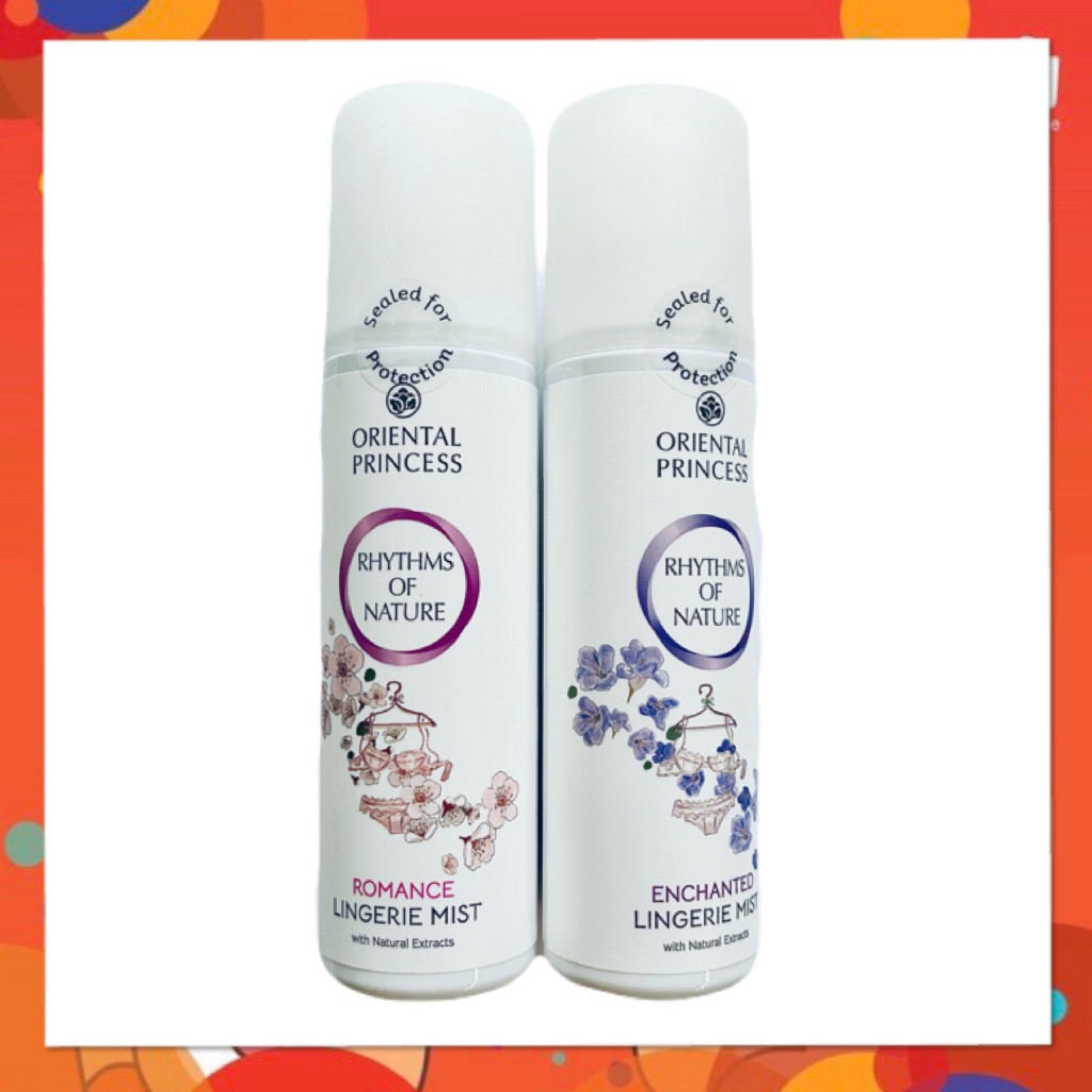 สเปรย์ฉีดชุดชั้นใน Oriental Princess Rhythms of Nature Lingerie Mist 250 ml. โอเรียนทอล พริ้นเซส