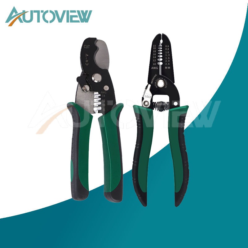 Autoview คีมปอกสายไฟ อเนกประสงค์ ขนาด 7 นิ้ว / 8 นิ้ว (Wire Stripper & Cut)