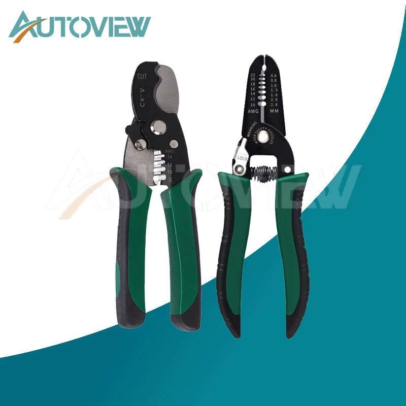 Autoview คีมปอกสายไฟ อเนกประสงค์ ขนาด 7 นิ้ว / 8 นิ้ว (Wire Stripper & Cut)