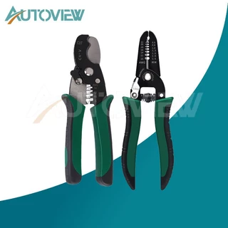 Autoview คีมปอกสายไฟ อเนกประสงค์ ขนาด 7 นิ้ว / 8 นิ้ว (Wire Stripper & Cut)
