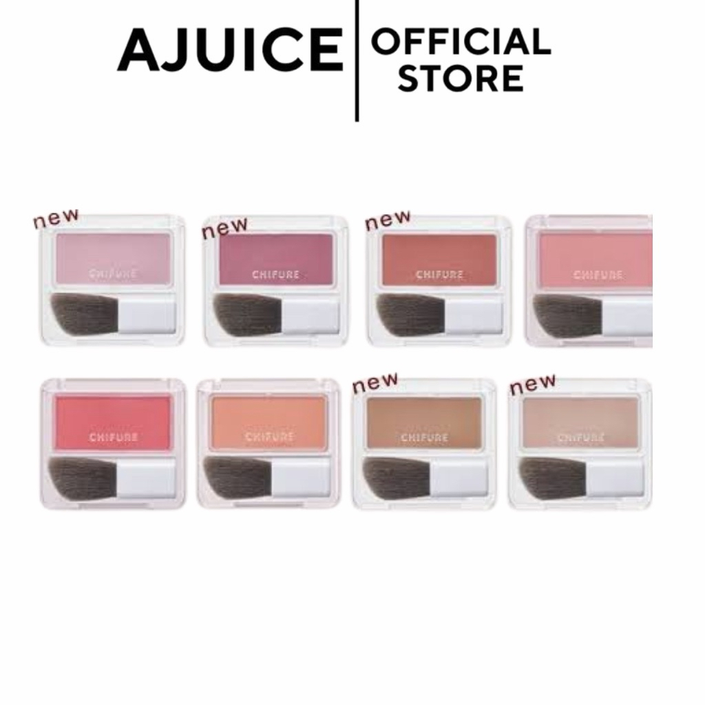 💚🇯🇵 ส่งด่วน ครบสี หิ้วจากญี่ปุ่น🇯🇵 บรัสตัวดัง มีหลายสี Chifure Powder Blush Collection