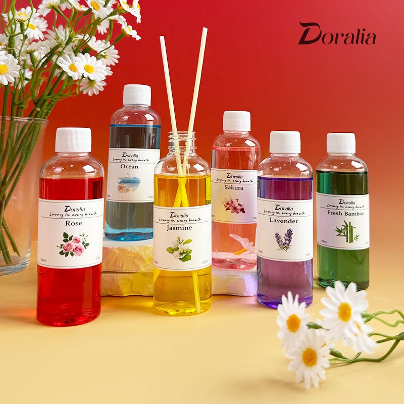 Doralia น้ำมันหอมเติม น้ำมันหอมคุณภาพสูง กลิ่นละมุนยาวนาน 100ml