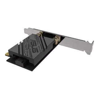 ASUS (PCE-BE92BT) WiFi 7 PCI-E Adapter with 2 external supporting 6GHz band, 320MHz, Bluetooth 5.4