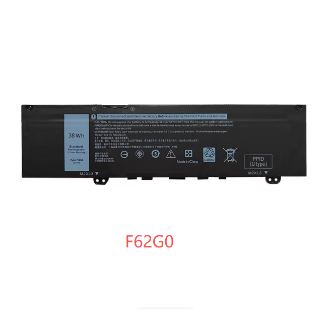♚new Dell F62G0 Inspiron 13 5370 7370 7373 7380 7386 Series F62G0 39DY5 RPJC3 P83G แบตเตอรี่ที่เข้าก