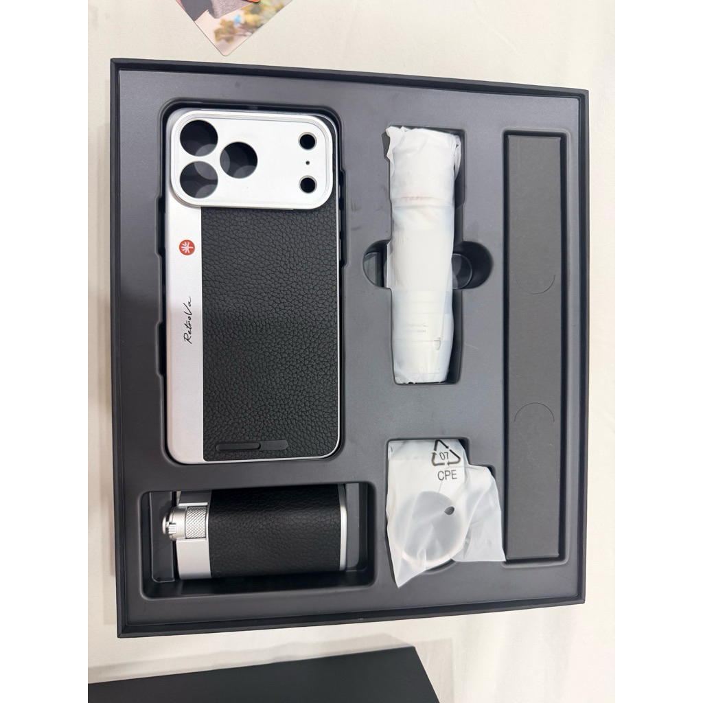 ส่งต่อ สินค้ามือหนึ่ง PGYTECH RetroVa Grip Kit สำหรับ Iphone 17 pro max