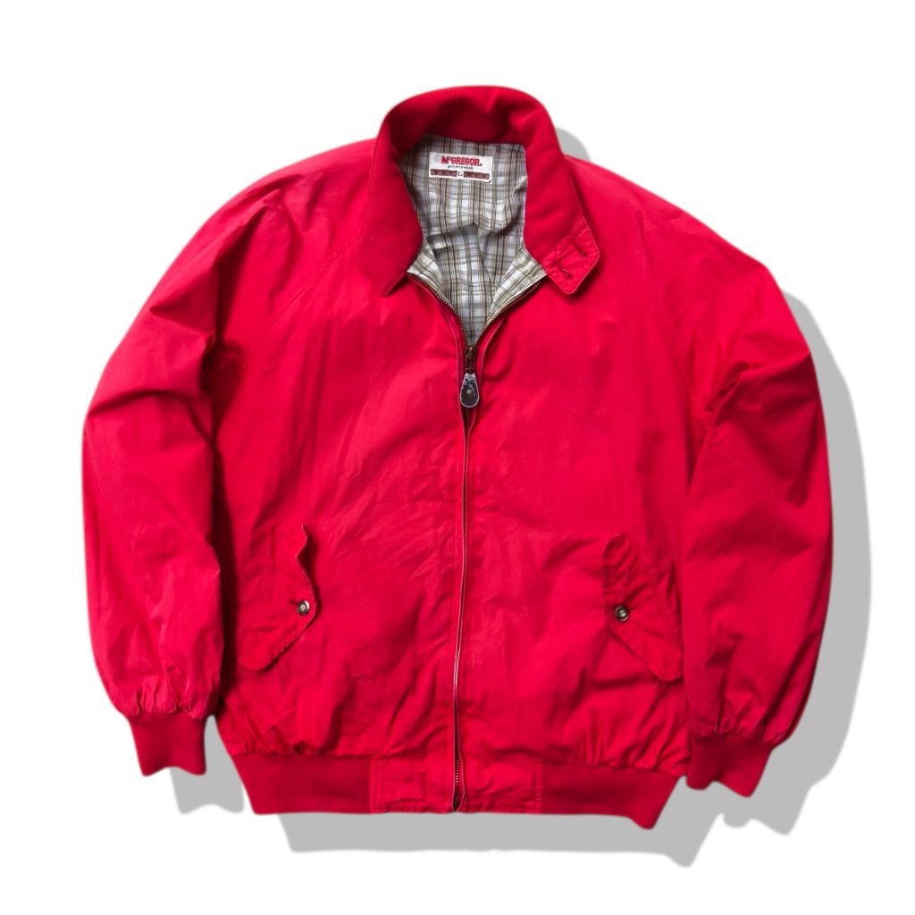 McGregor Red Harrington Jacket(L02) มือสอง รอบอก 51”