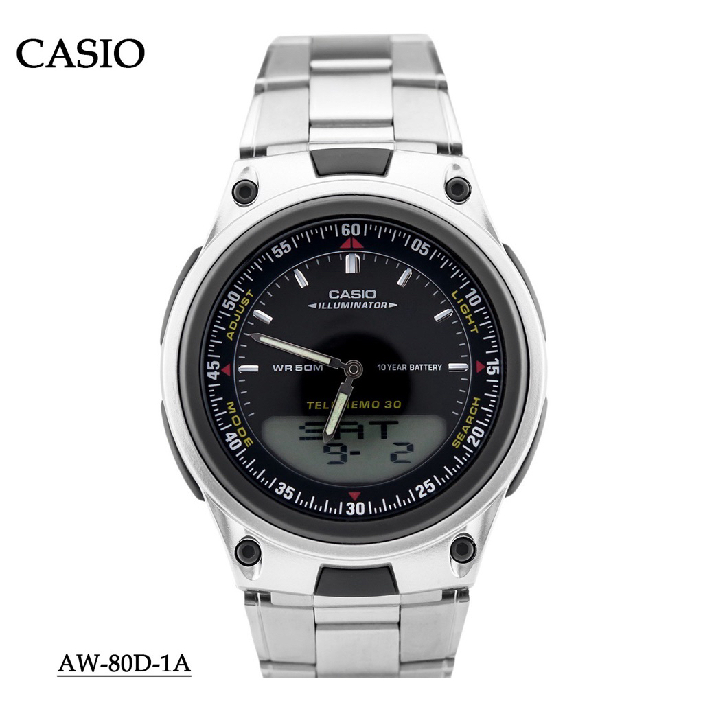 Casio รุ่น Aw-80d-1avdf