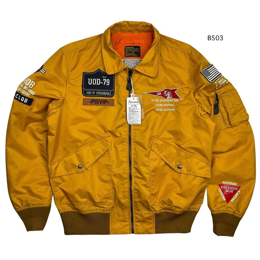 เสื้อแจ็คเก็ต AVIREX MA-1 Nylon Bomber Jacket Size M