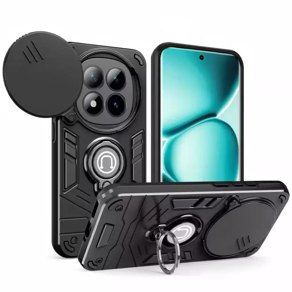 เคสกันกระแทก ไลด์กล้อง ใช้สำหรับXiaomi RedmiNote15 Pro Plus Poco X7 M8 M8Pro ขาตั้ง แม่เหล็กสRedmi Note14 Note14Pro Plus