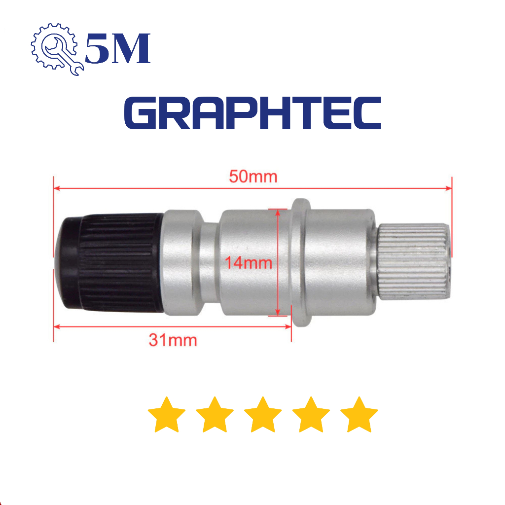 หัวจับใบมีด กราฟเทค GRAPHTEC แบบมีสปริงในตัวเหมือนของญี่ปุ่น