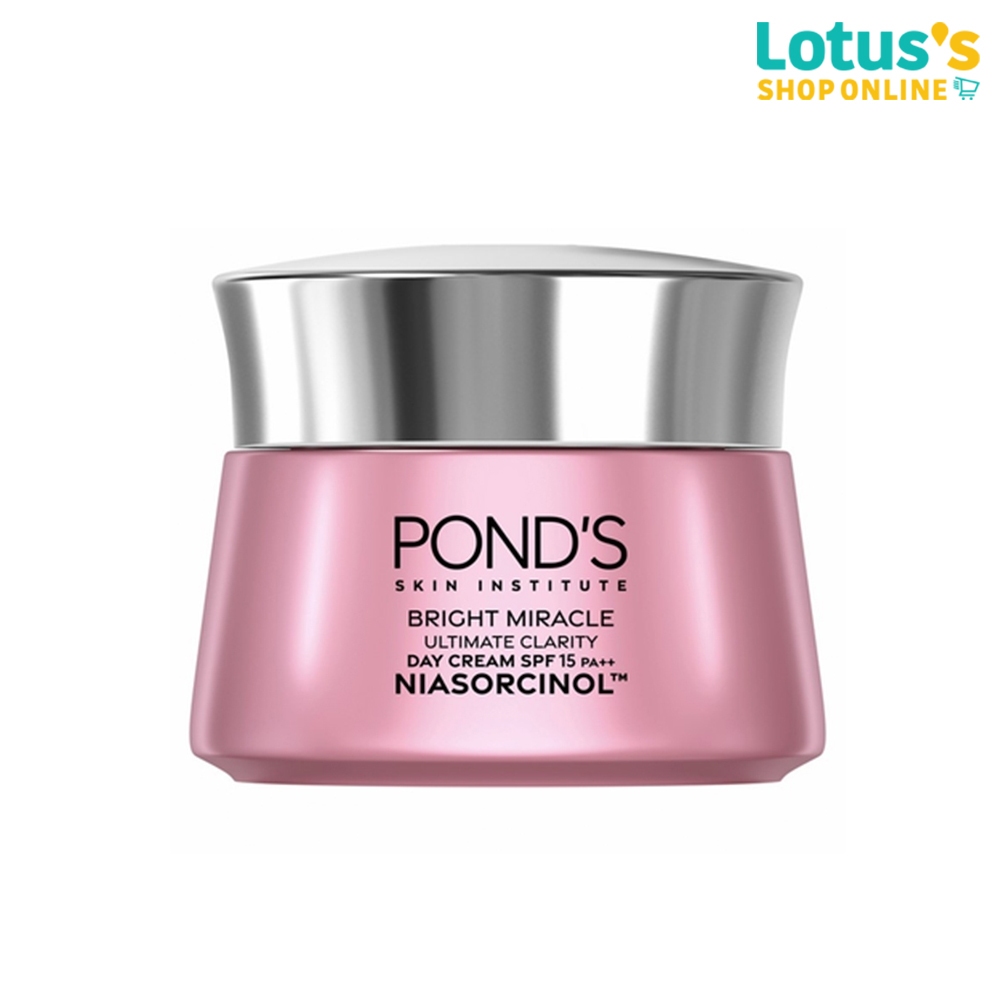 พอนด์ส ไบรท์ มิราเคิล ครีม SPF15 45 กรัม PONDS BRIGHT MIRACLE CREAM SPF15 45 G.