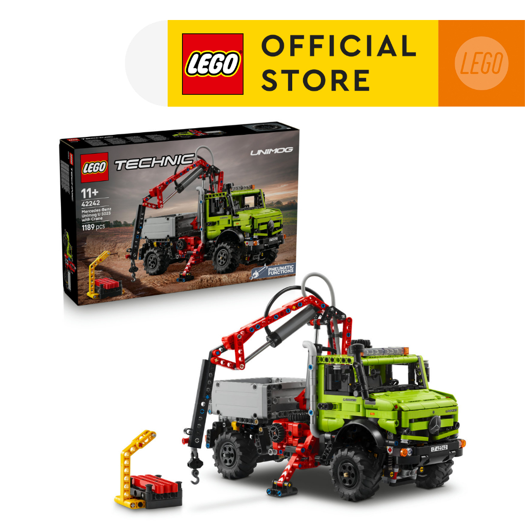LEGO Technic 42242 Mercedes-Benz Unimog U 5023 with Crane