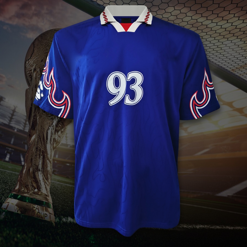 เสื้อบอลวินเทจ เสื้อแฟช้่นกีฬาสไตร์ฮิปฮอป ทีม ญี่ปุ่น x ลิงอาบน้ำ โอเวอร์ไซส์ S-2XL #RT0228