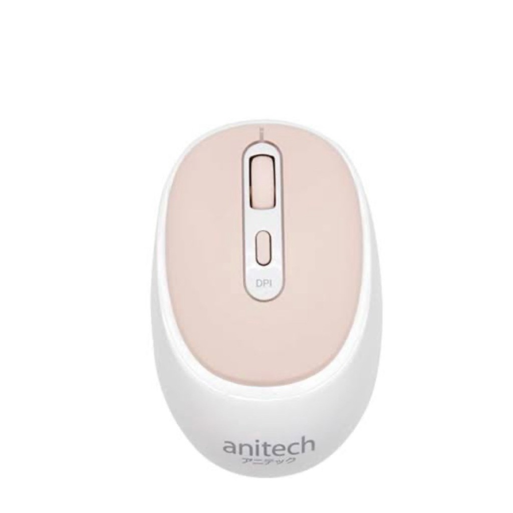MOUSE WIreless Anitech  W236 pink