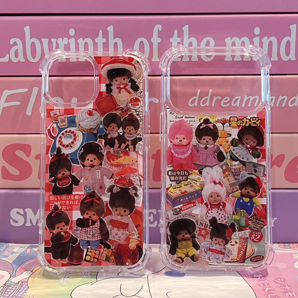 เคสโทรศัพท์ Monchhichi ม่อนชิชิ(จัดส่งภายใน1วัน)ระบุรุ่นในช่องหมายเหตุ