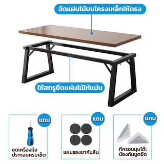 โต๊ะคอมโต๊ะเกมมิ่ง 80/100/120/140/160CM โต๊ะ โต๊ะทำงาน ใช้ได้ทั้งในห้องนอนและสถานที่ทำงาน GamingTable