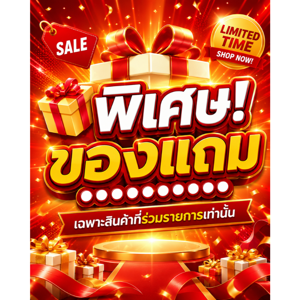 พิเศษ! สำหรับลูกค้า.💥ซื้อสินค้าร่วมรายการ รับของแถมฟรีทันที ตามโปร🎁