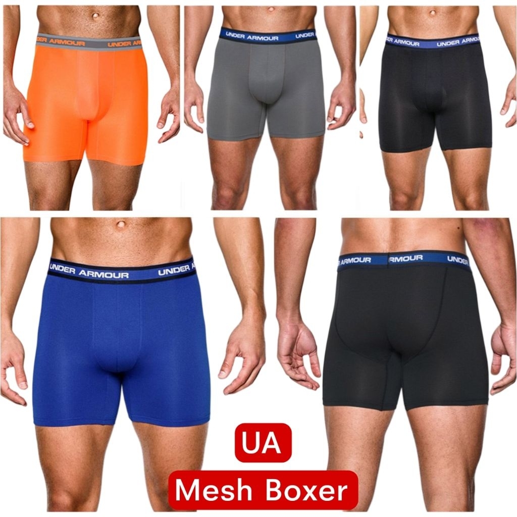 กางเกงใน UA คละรุ่น Boxer แบบสั้น-ยาว UA Mesh & Ua TECH 6 &  9" BOXERJOCK