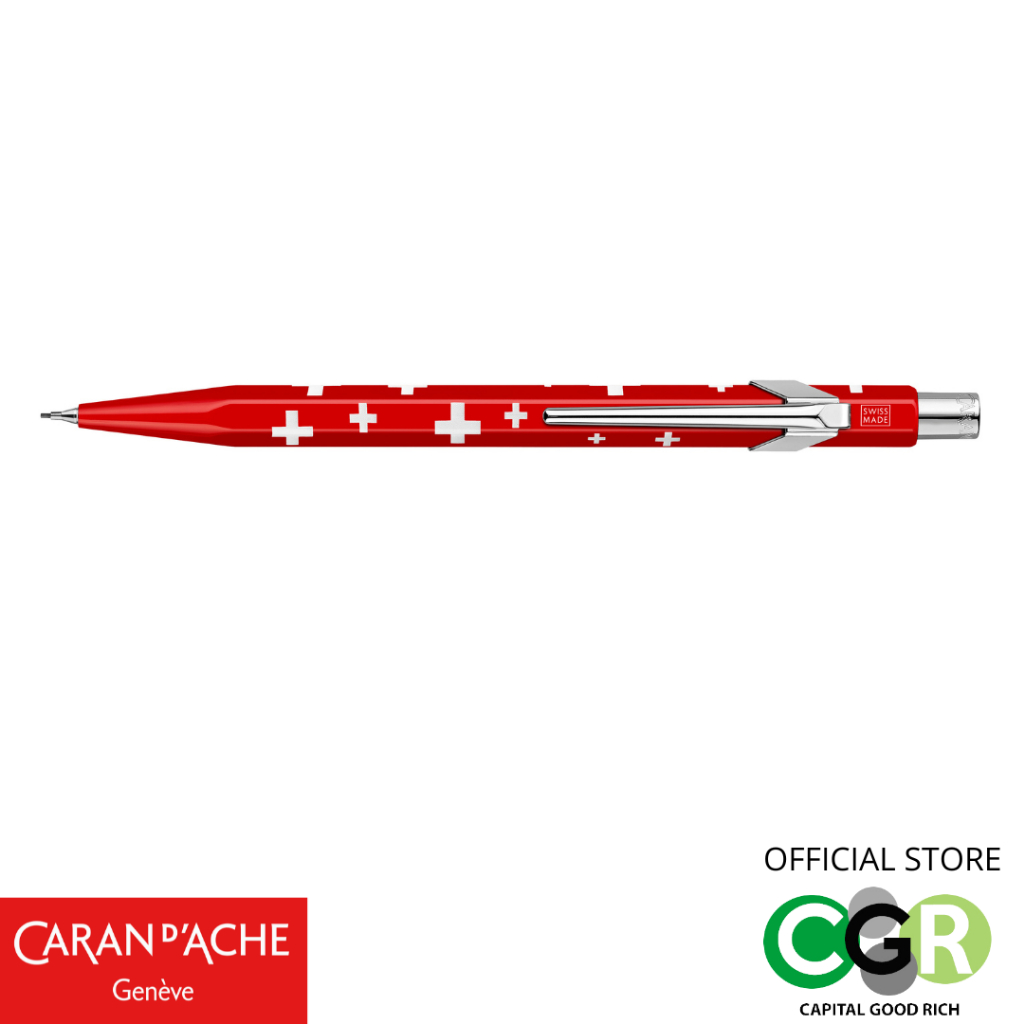 ดินสอกด 0.7 mm CARAN D'ACHE 844 Totally Swiss