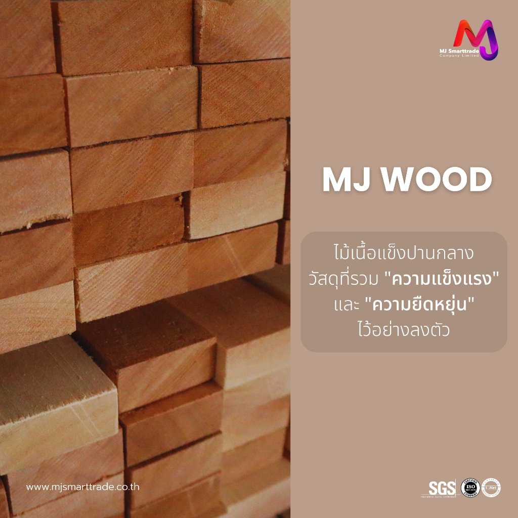 MJ ไม้สะเดา ขนาด 20x42 มม. ไม้โครงโซฟา ไม้เฟอร์นิเจอร์ แข็งแรง ทนทาน จำนวน 10 ท่อน/มัด