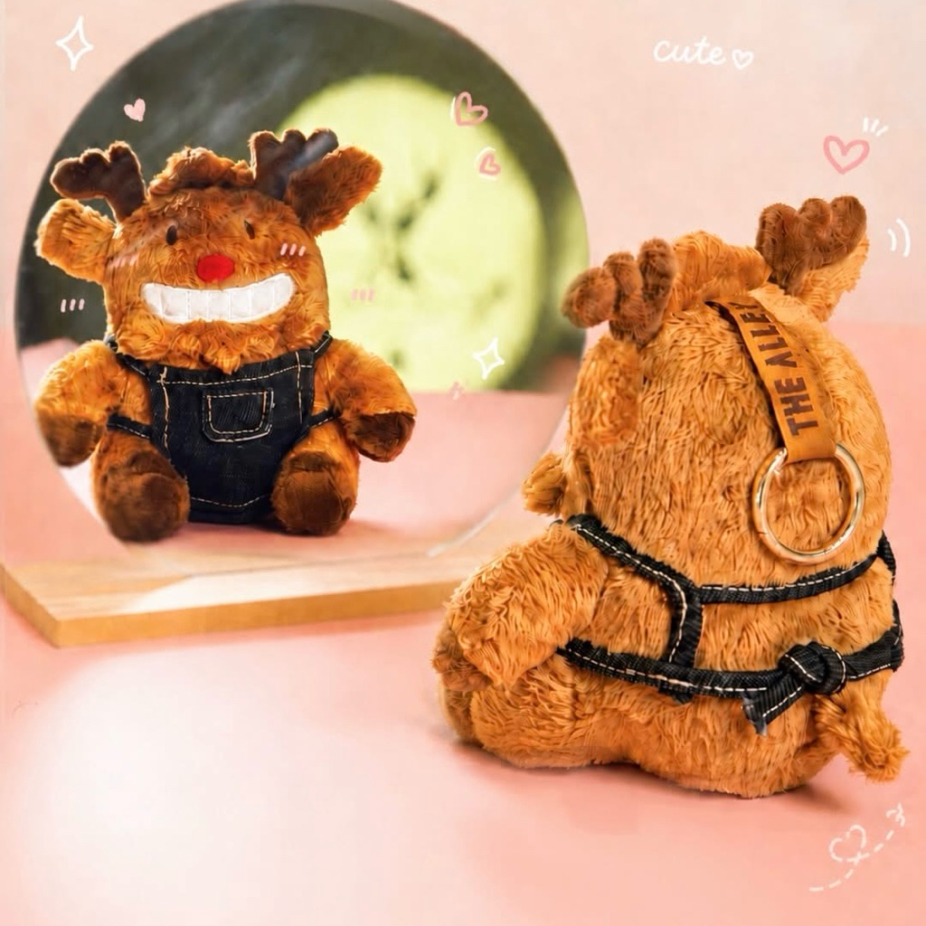 (พร้อมส่ง) ของแท้ 100% THE ALLEY DEERIOCA KEYCHAIN พวงกุญแจกวาง ลิขสิทธิ์แท้จากดิแอลลี่